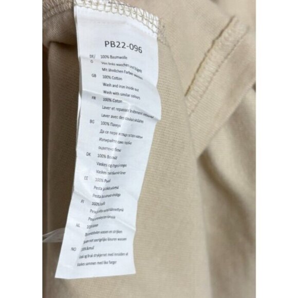 Forgotten Faces Mens Falcon Oversized Graphic Design T-Shirt Tan XXL NWT's. - Picture 7 of 8